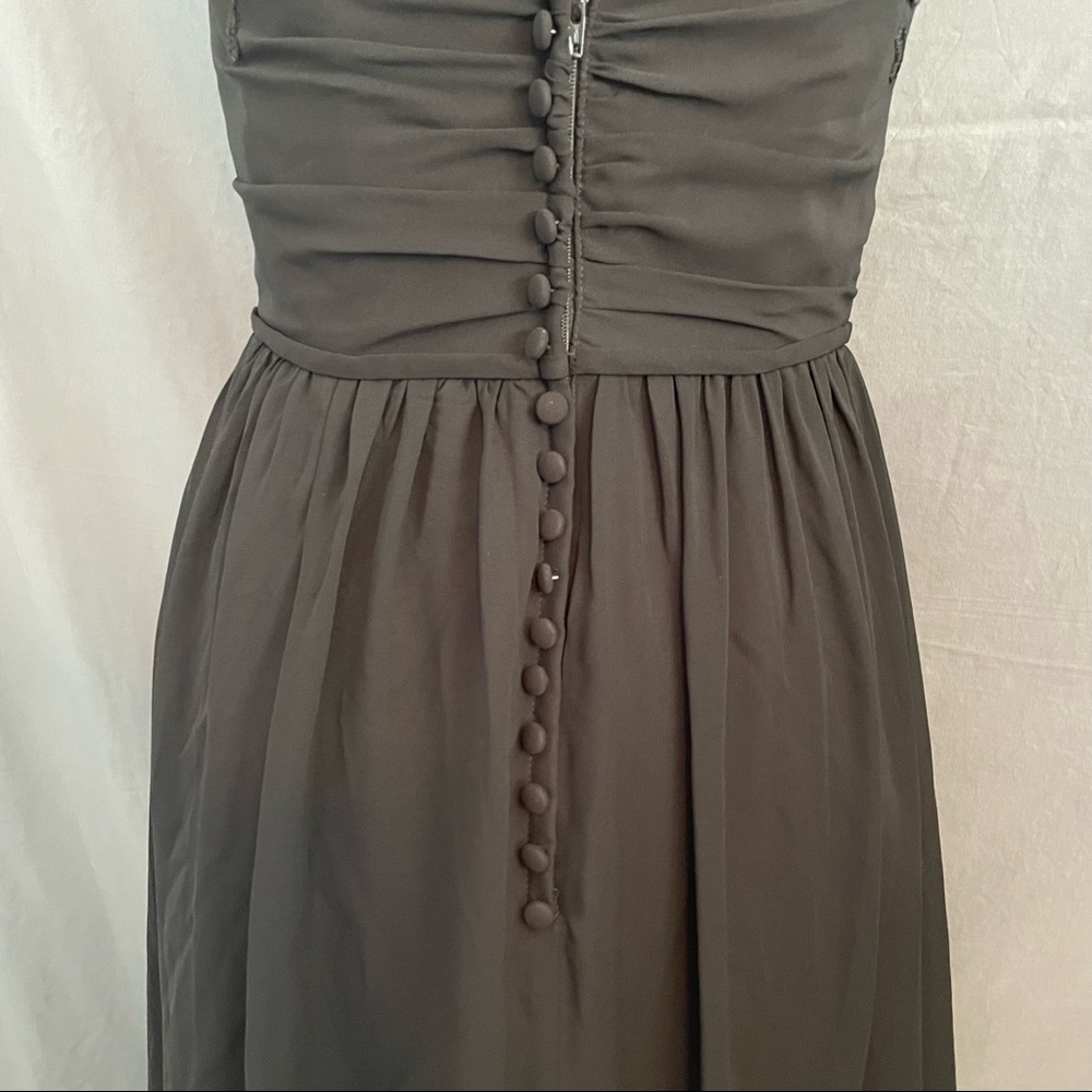 Alfred Angelo black formal dress.  Black size 6 NWT - Picture 4 of 10